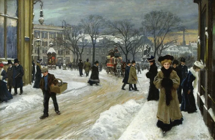 Vinterdag In Kongens Nytorv