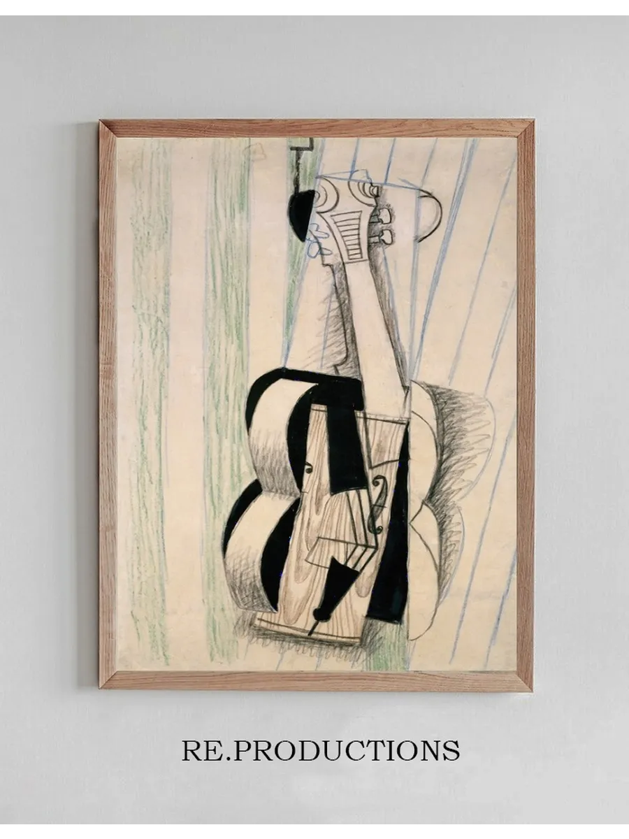 Violin Hanging on a Wall