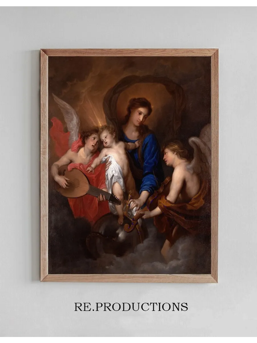 Virgin and Child with Music - MakingAngels