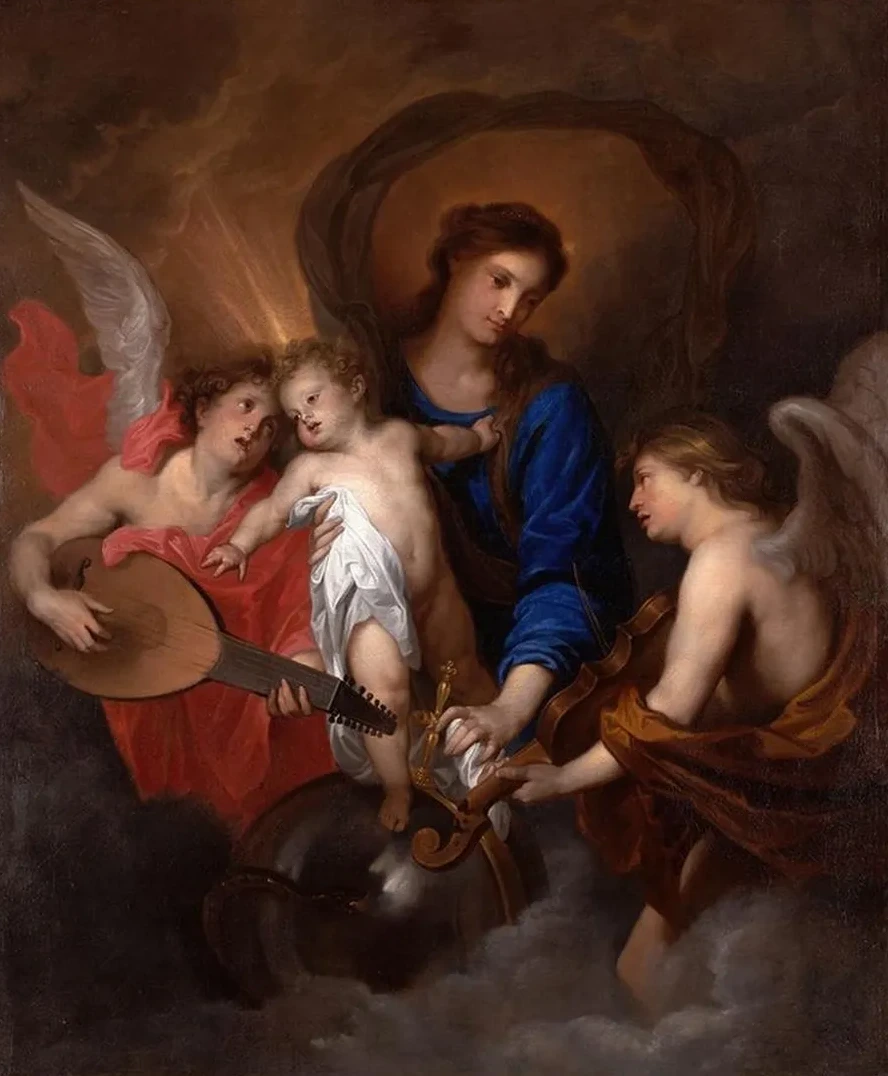 Virgin and Child with Music - MakingAngels