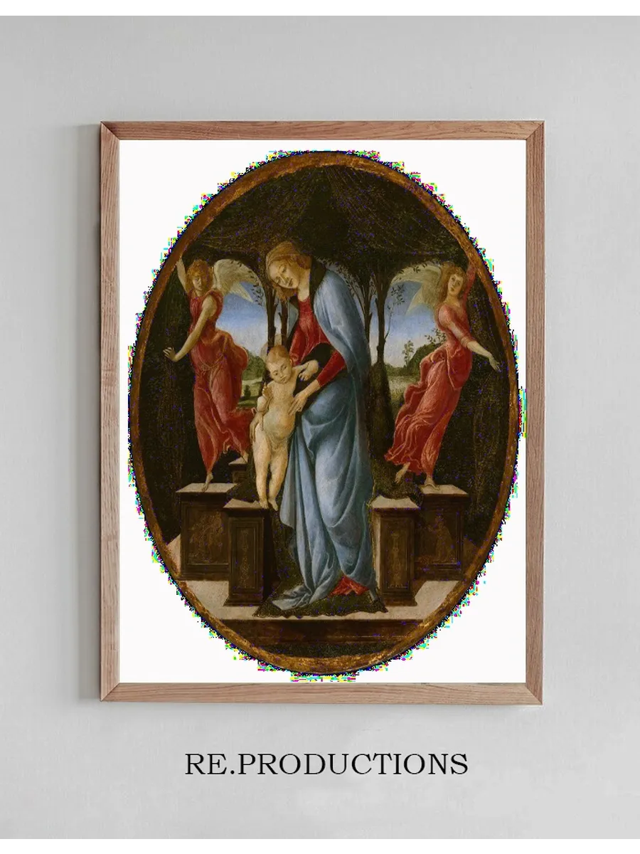 Virgin and Child with Two Angels
