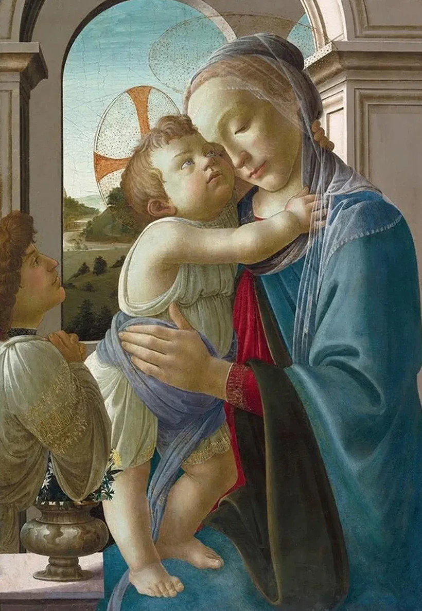 Virgin and Child with an Angel