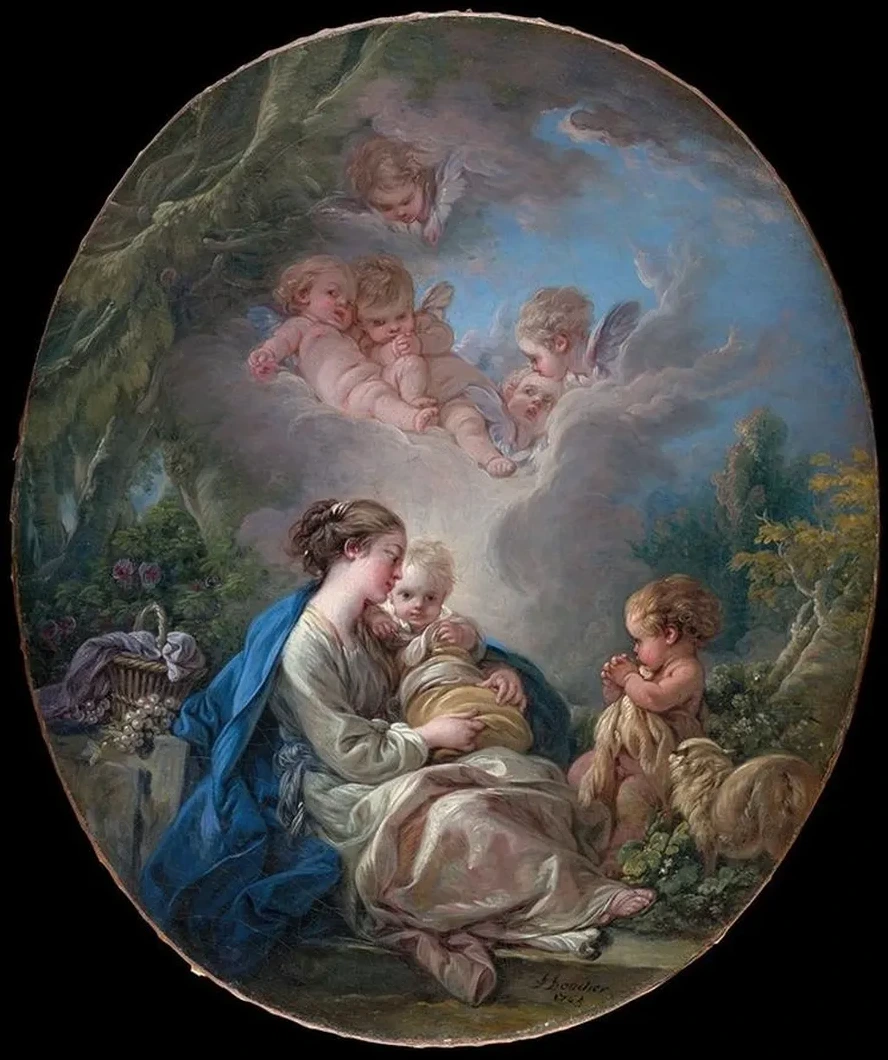 Virgin and Child with the Young Saint John the Baptist and Angels