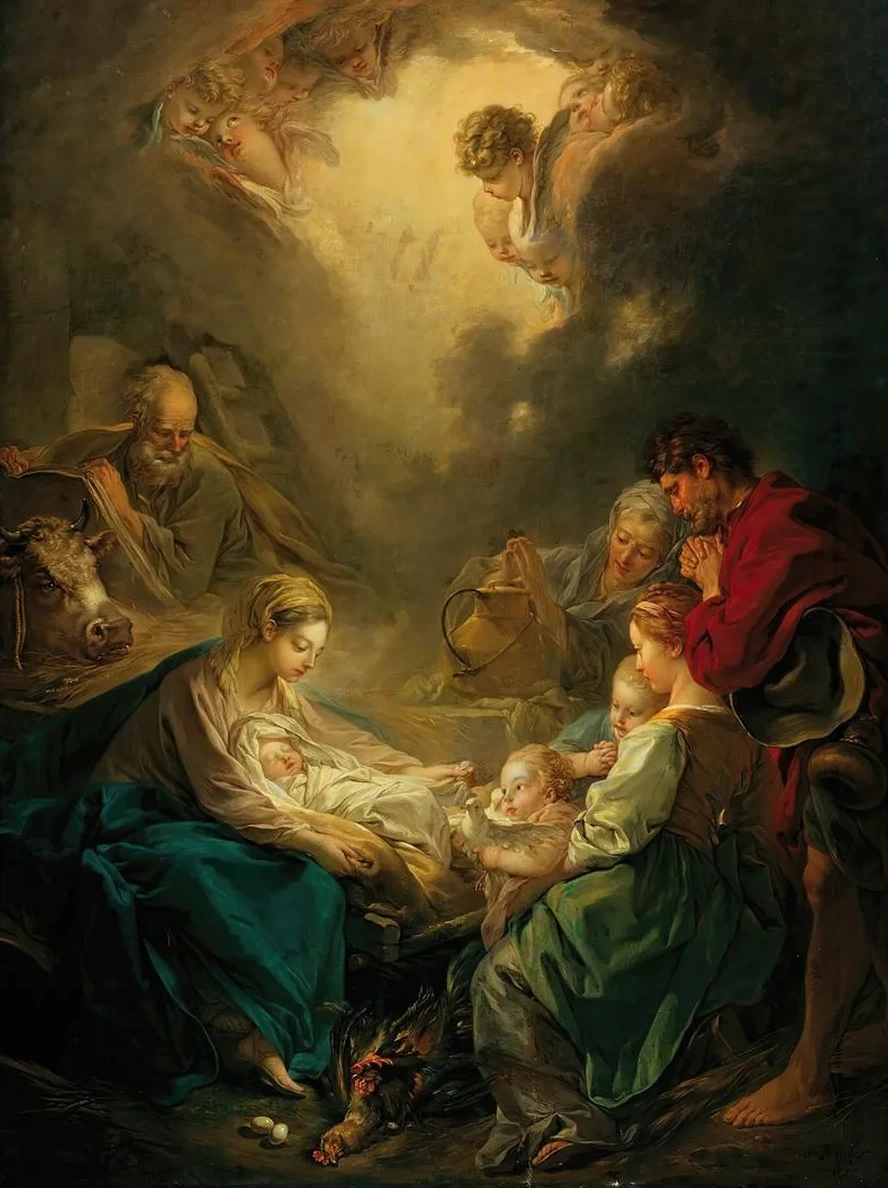 Virgin Attending to the Sleeping Christ Child