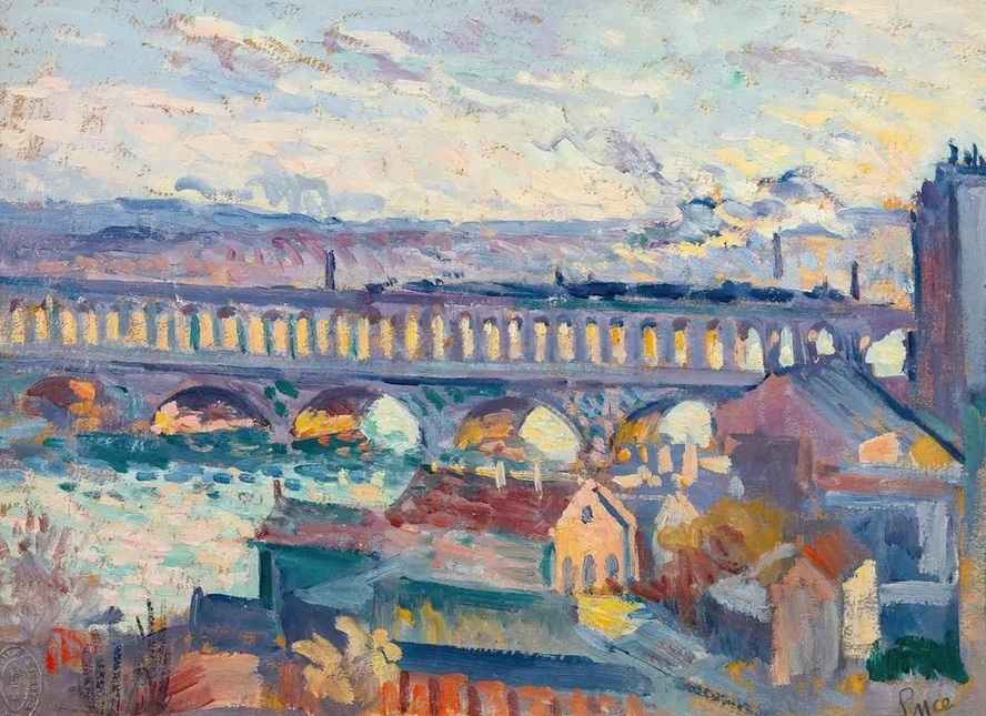 Vue Sur Le Viaduc D auteuil