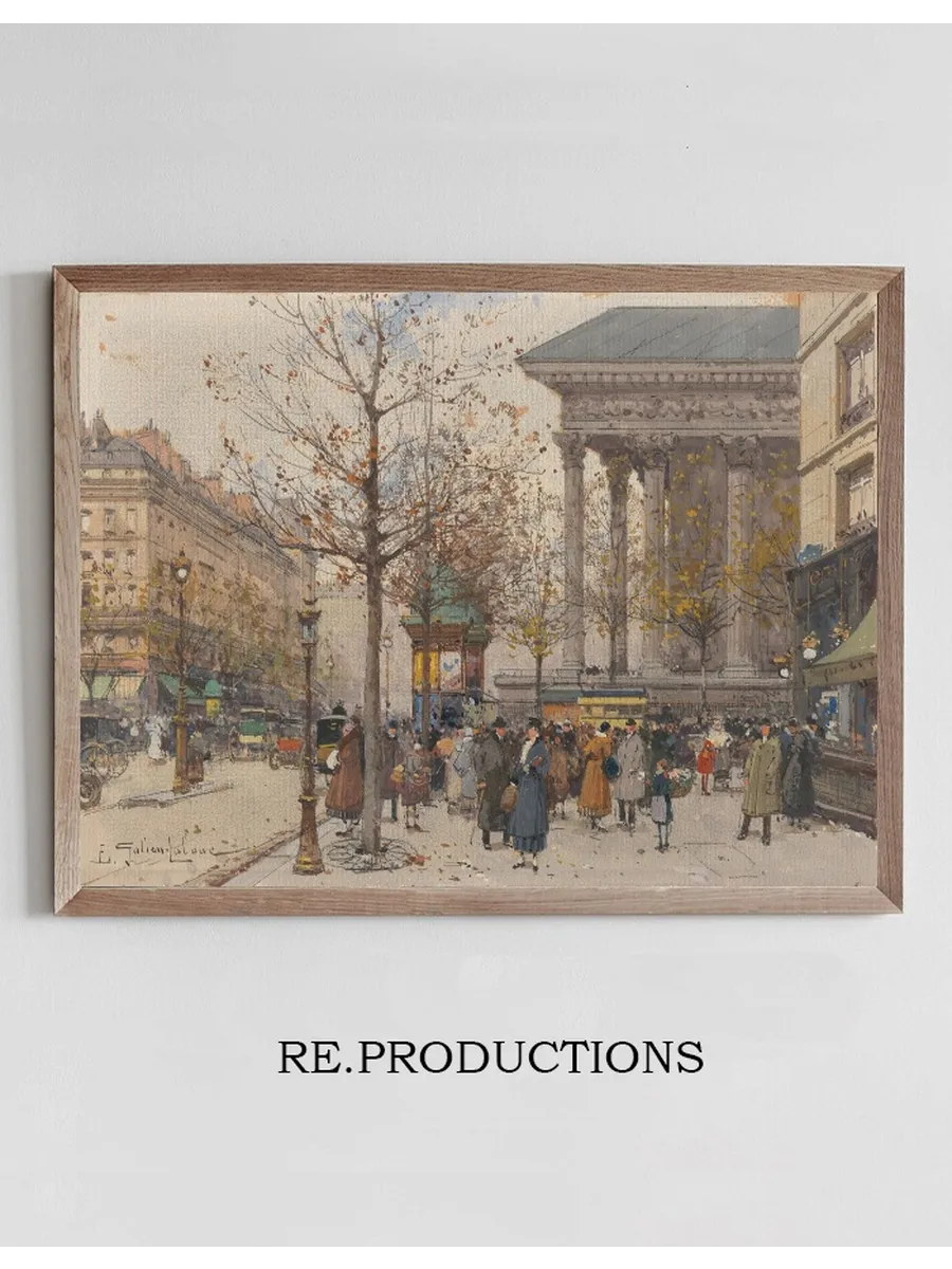 Vue Anim E de la Madeleine