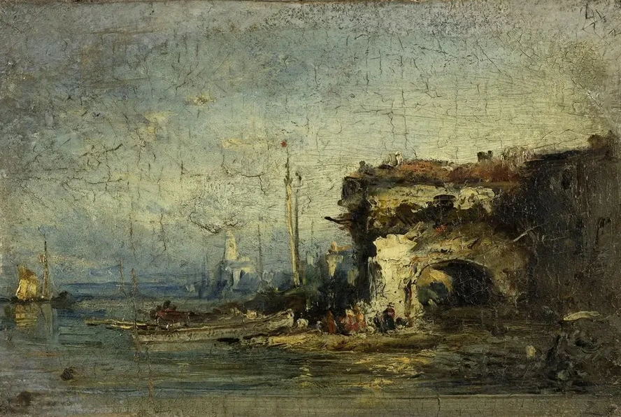 Vue D Italie la Vieille Porte