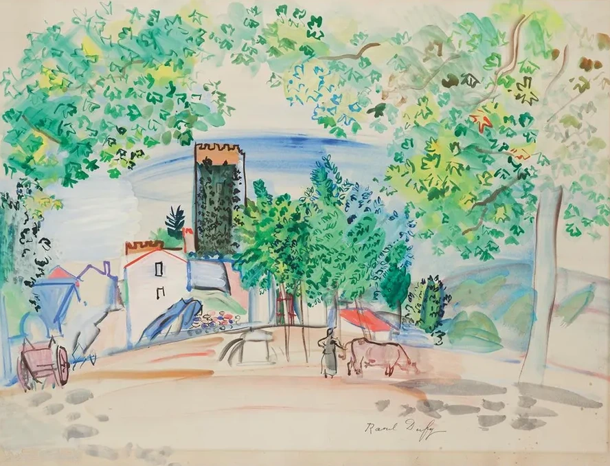 Vue de la Tour de Vernet - les - Bains