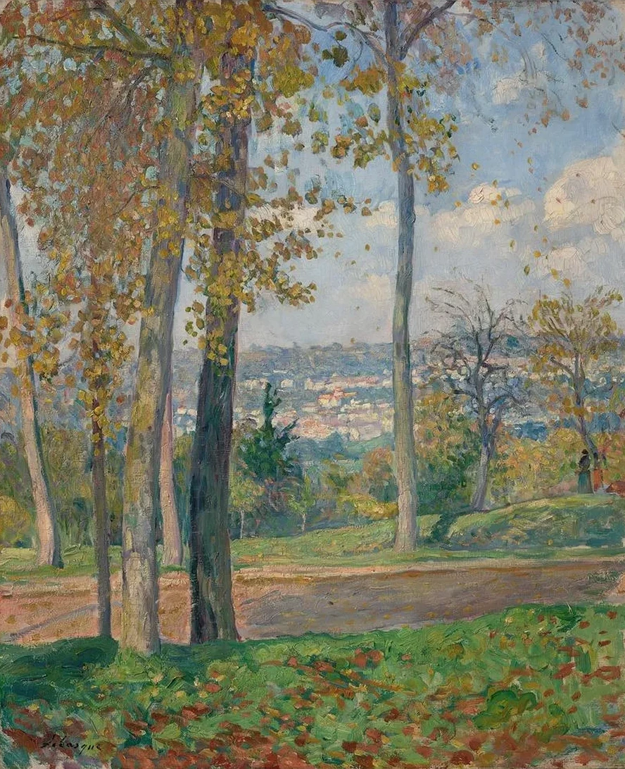 Vue du Parc de Saint - Cloud