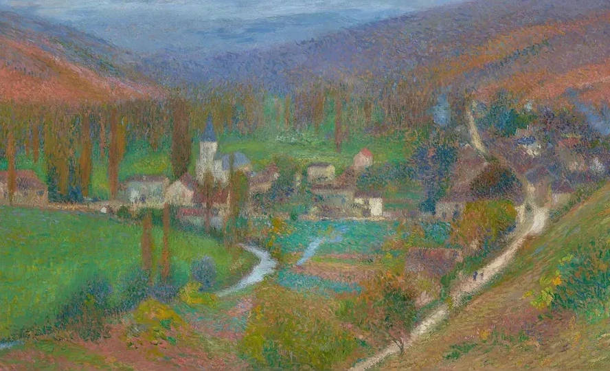 Vue G N Rale de Labastide du Vert du Haut du Parc de Marquayrol