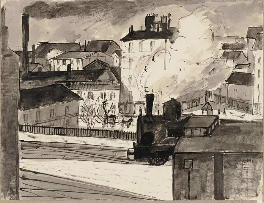 Vue Sur la Gare Montparnasse