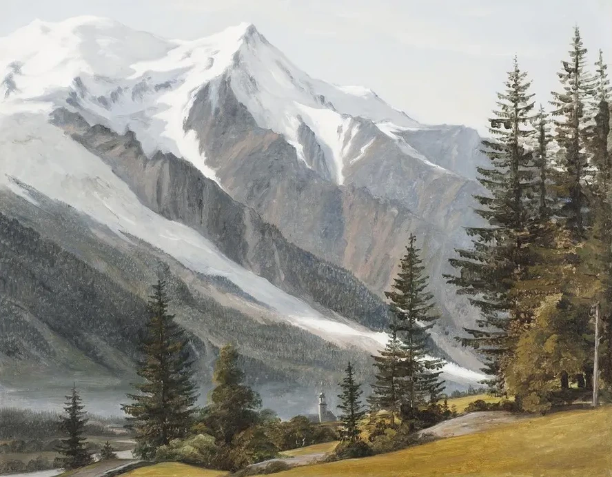 Vy mot Chamonix - Mont - Blanc