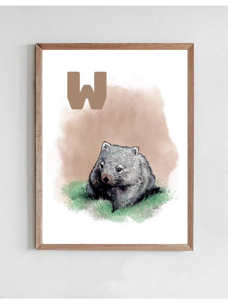 W Beige Wombat