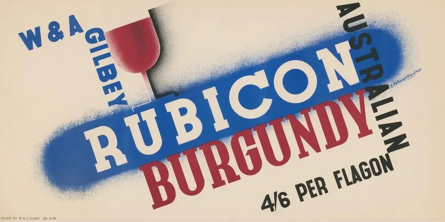 W and A. Gilbey Australian Rubicon Burgundy
