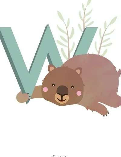 W for Wombat