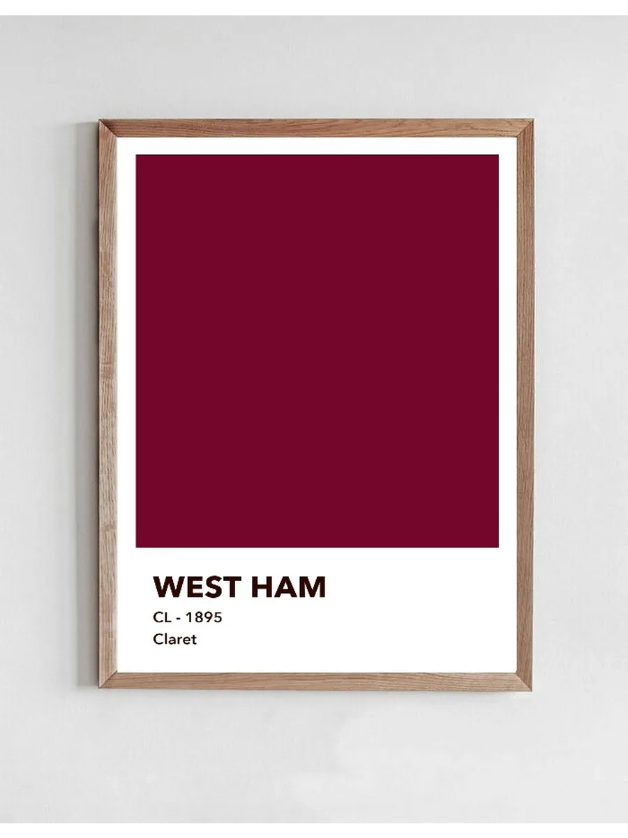 WEST HAM - Claret