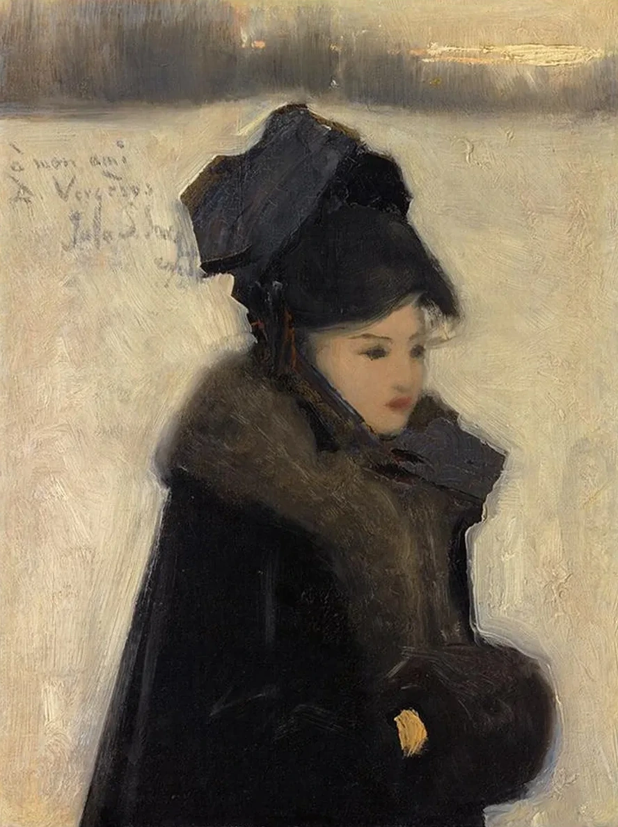 Woman WITH FURS