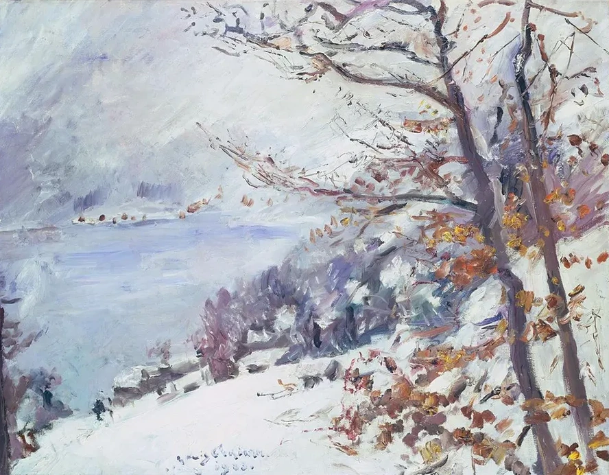 Walchensee in Winter