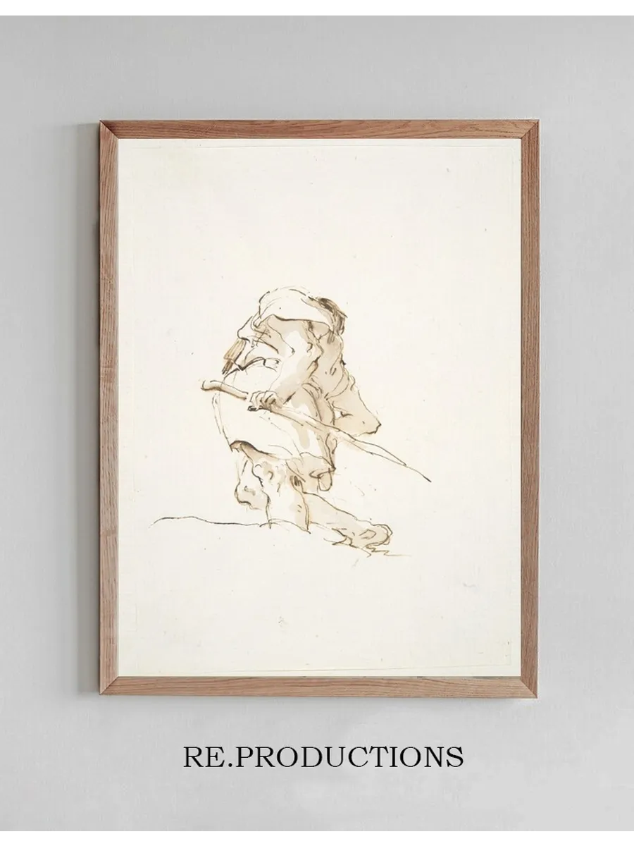 Walking Male Figure Seen Frombelow