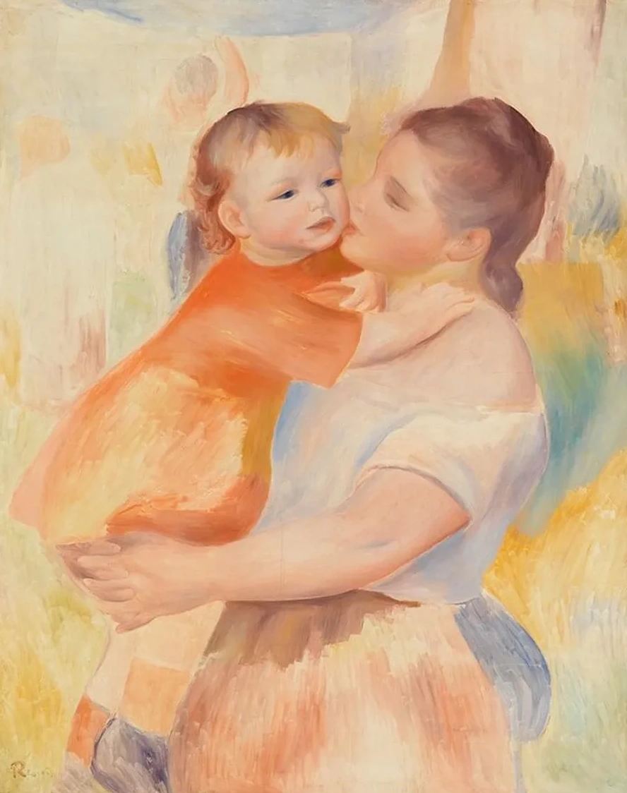 Washerwoman and Child (la Blanchisseuse et Son Enfant)