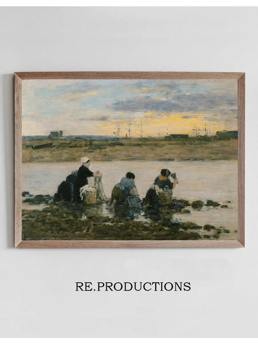Washerwomen by the River