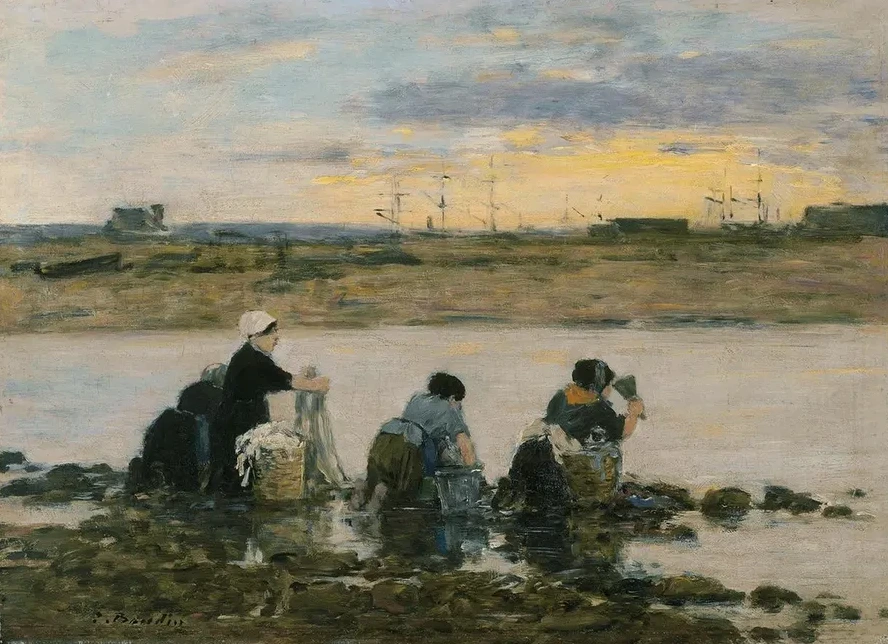 Washerwomen by the River