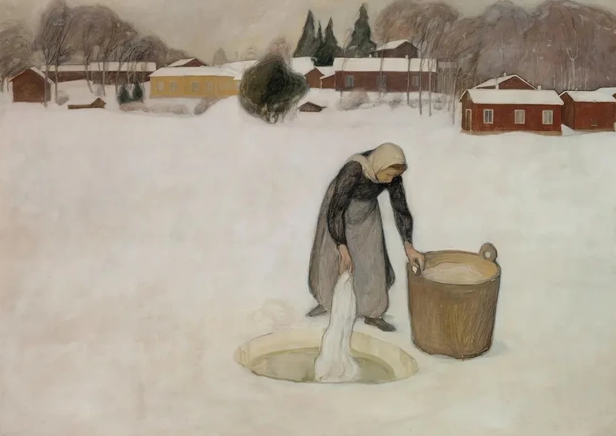 Washing on the Ice