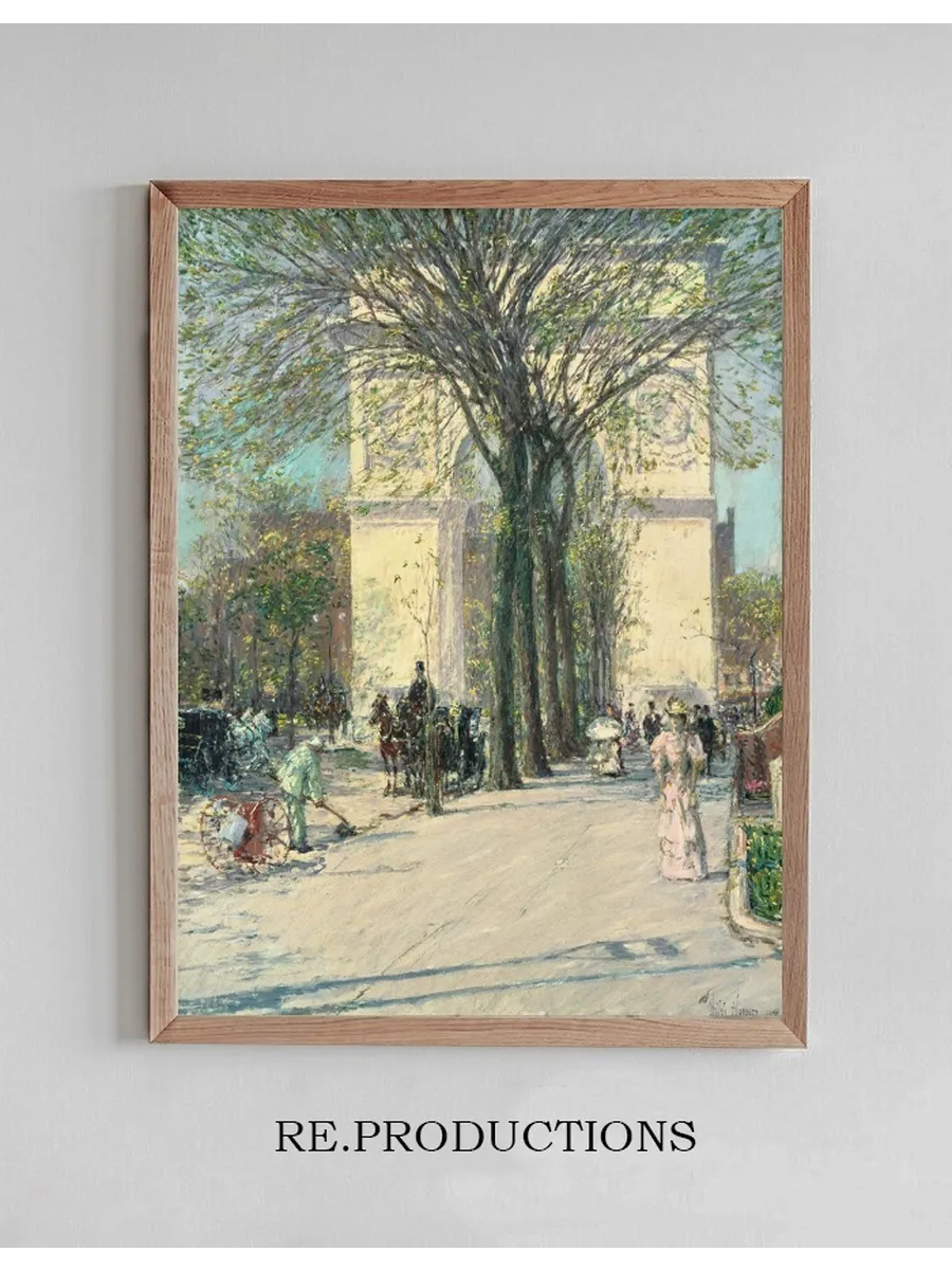 Washington Arch, Spring