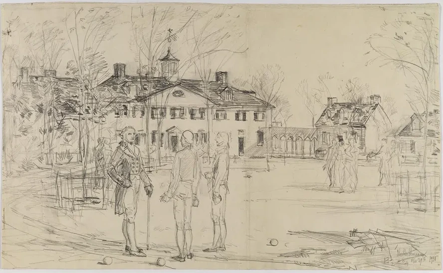 Washington at Mount Vernon
