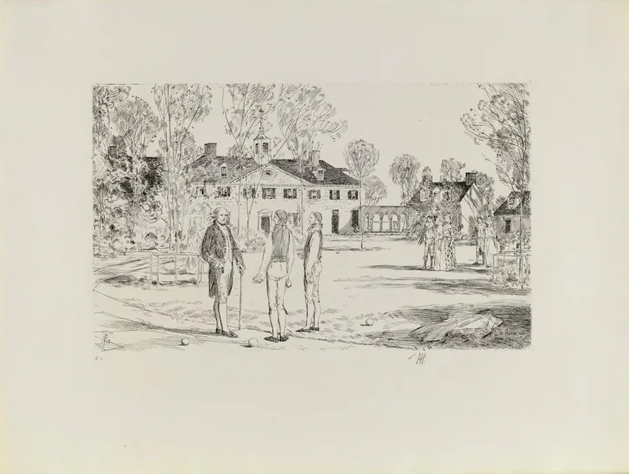 Washington at Mount Vernon