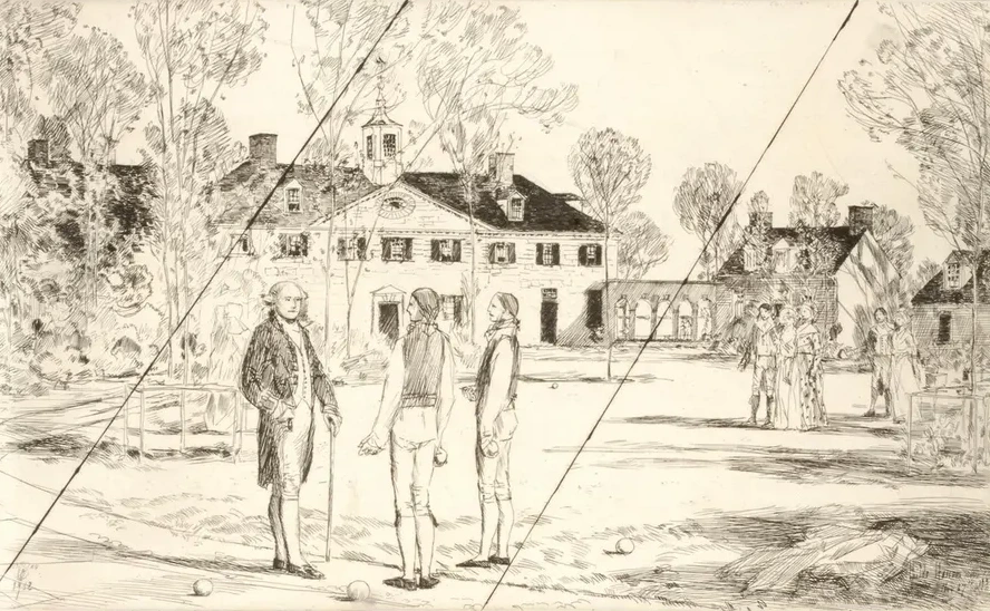 Washington at Mount Vernon