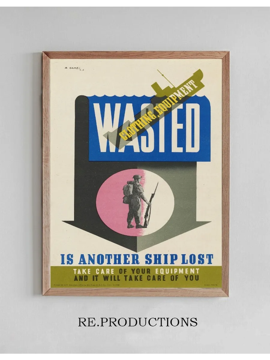 Wasted Clothing, Equipment is Another Ship Lost