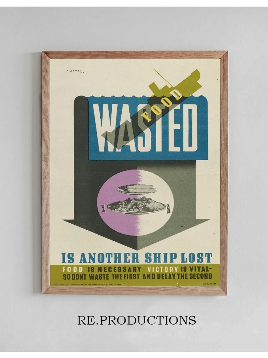Wasted Food is Another Ship Lost