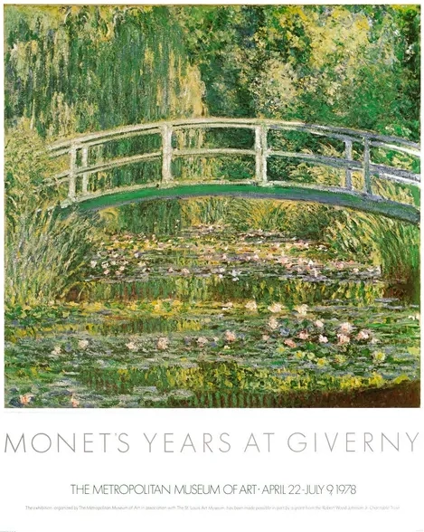 Water Lilies and Japanese Bridge 1899