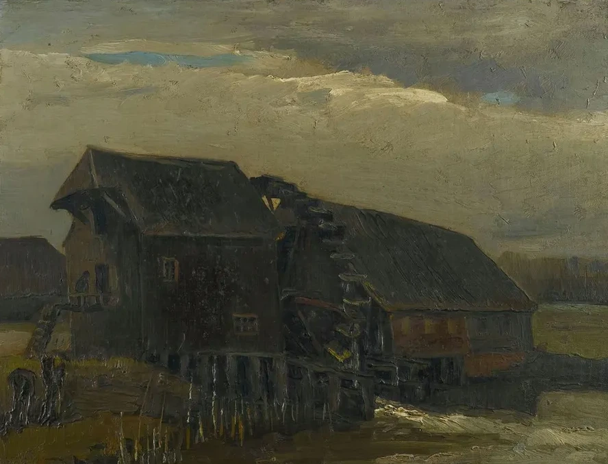 Water Mill At Opwetten