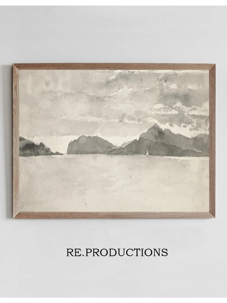 Water Scene Withlandscape