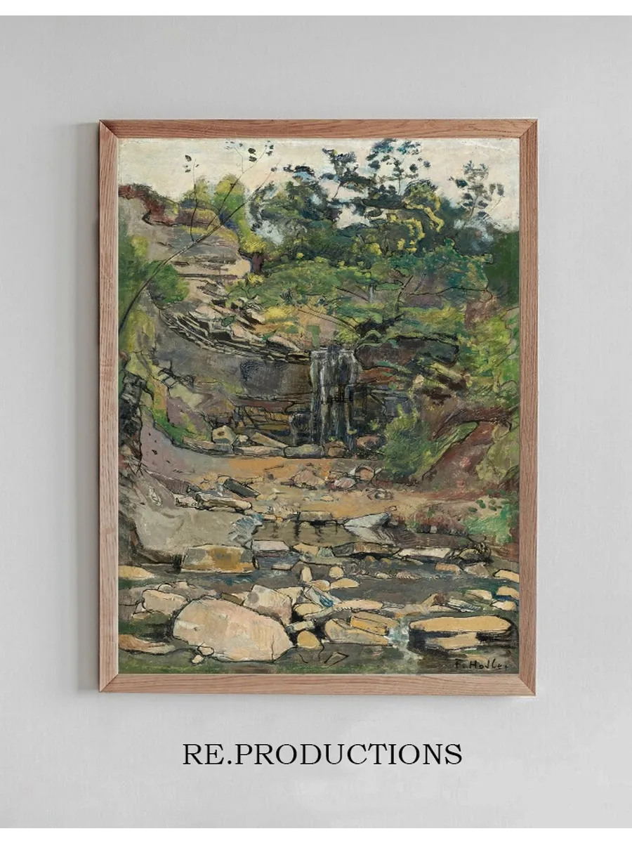 Waterfall In The Savoy Region