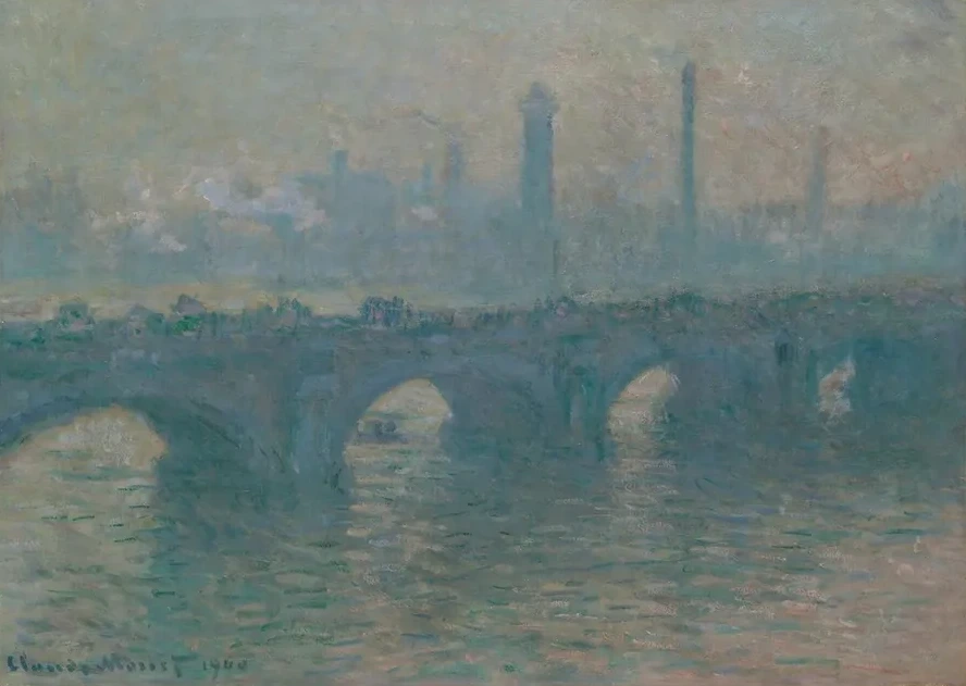 Waterloo Bridge, Gray Weather