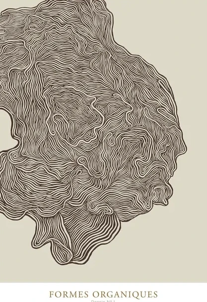 Wavy Formes Organiques No. 1