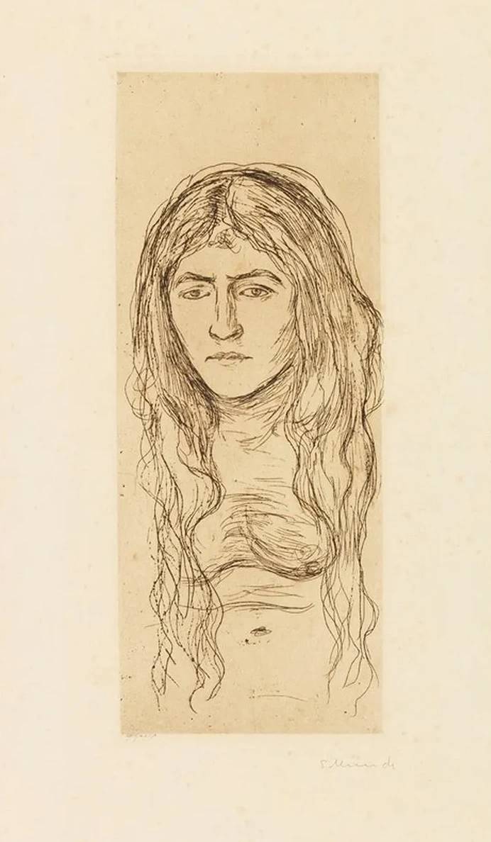 Weib Mit Langem Haar