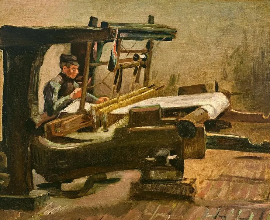 Wever Naar Rechts Gekeerd (weaver Facing Right)