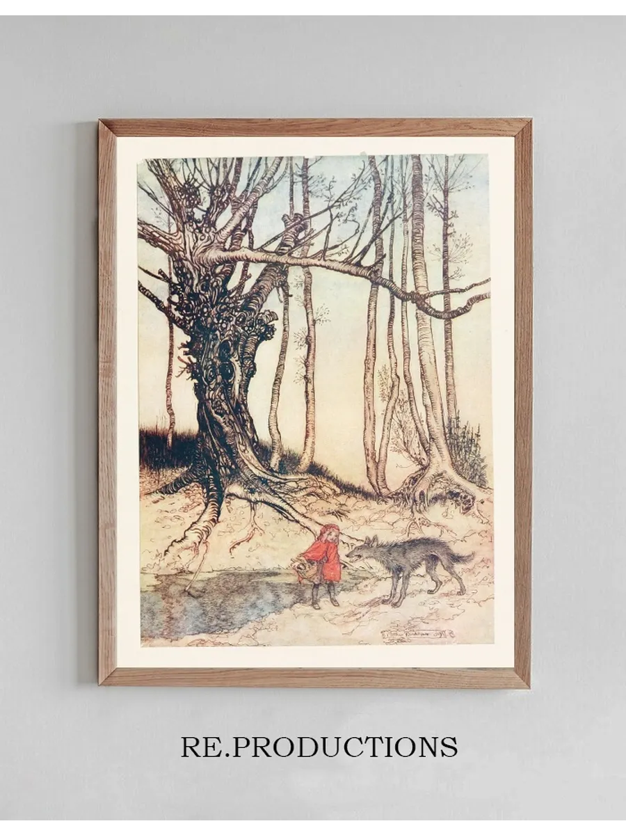 When She Got to the Wood, She Met a Wolf