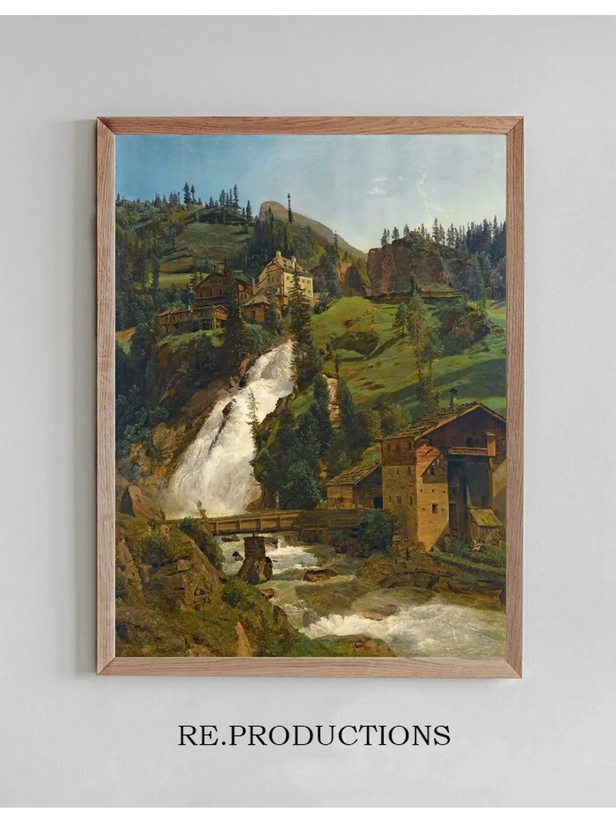Wildbad Gastein (The Wildbad Gastein Falls)