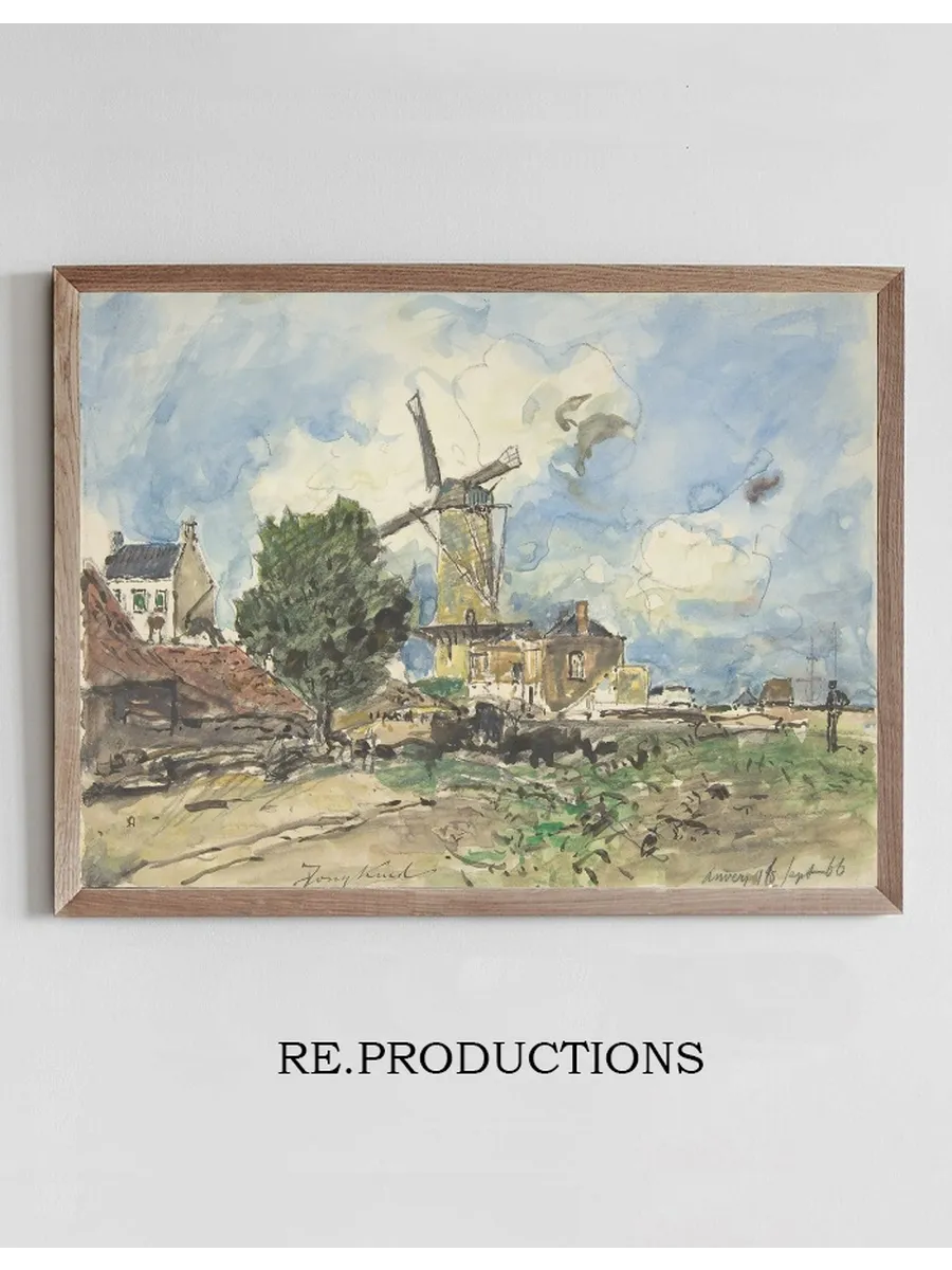 Wind Mill at Antwerp
