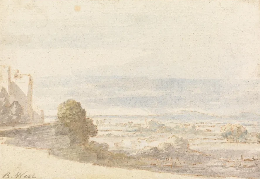 Windsor Great Park from the Castle Terrace