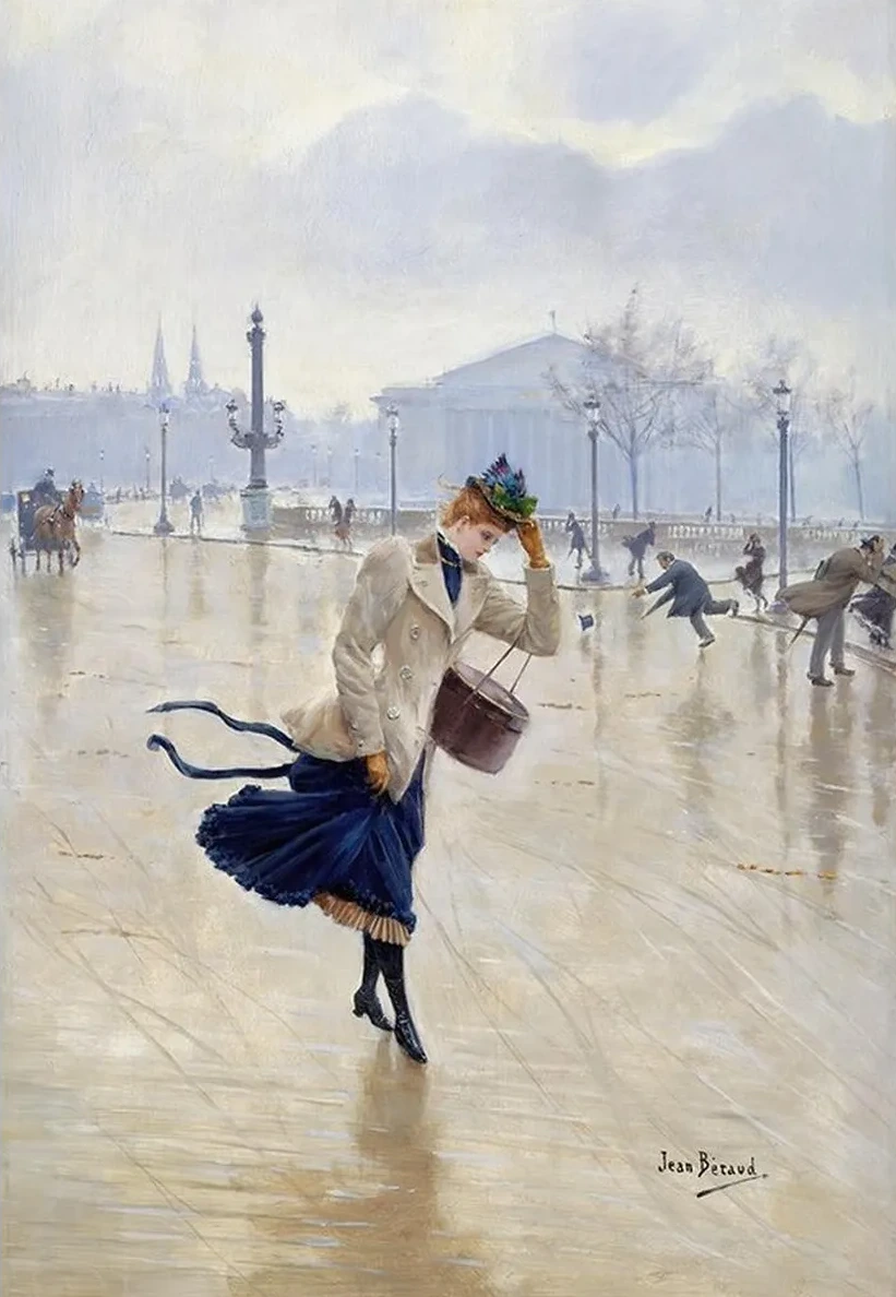 Windy Day, Place De La Concorde