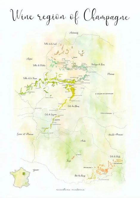 Wine Region of Champagne