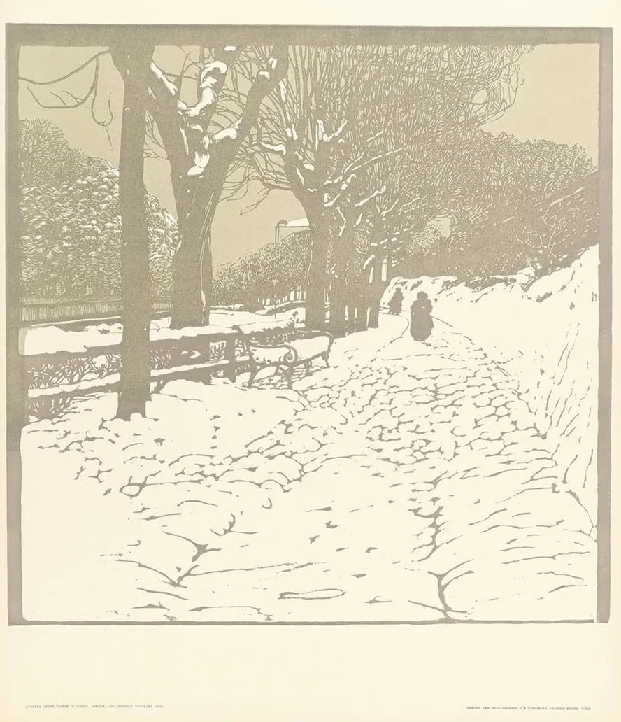 Winter (Hohe Warte in Wien)