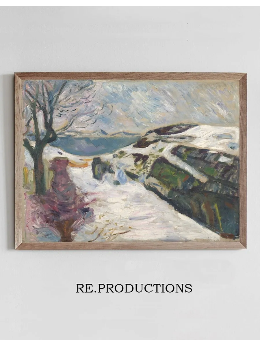 Winter Landscape from Krager