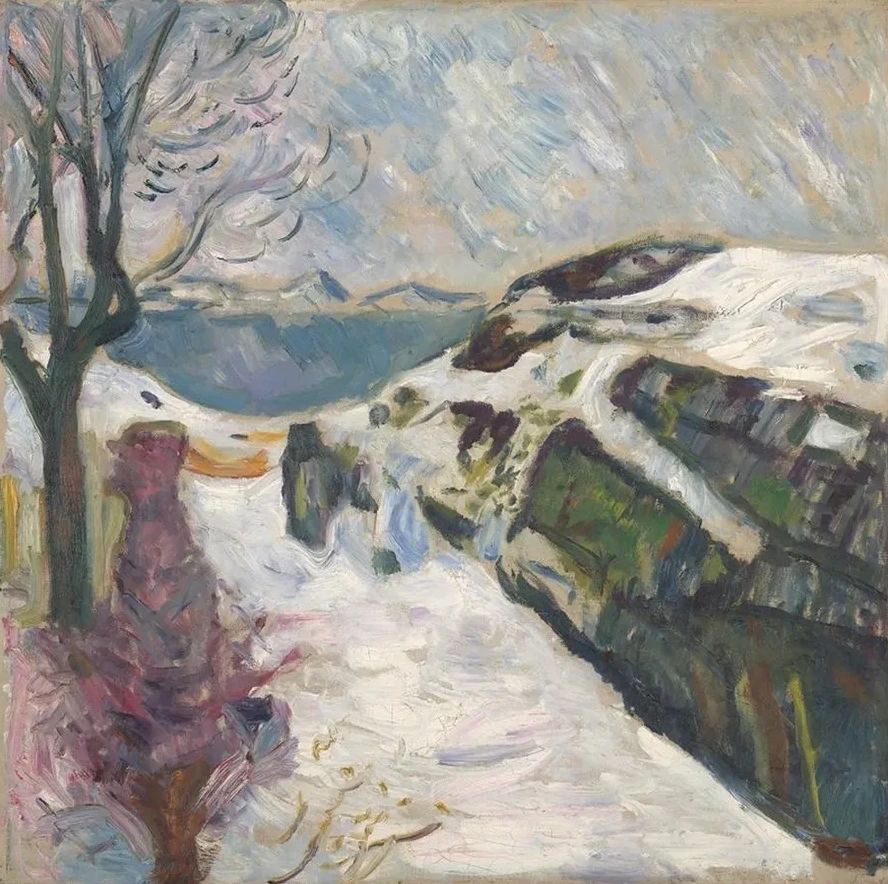 Winter Landscape from Krager